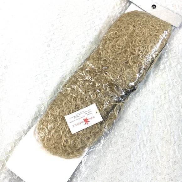 80’s Blonde Extra Long Curly Character Wig Rubies NWT - Picture 4 of 13